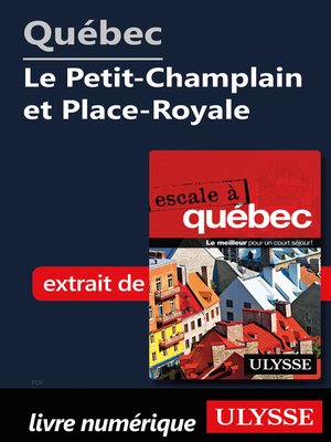 cover image of Québec--Le Petit-Champlain et Place-Royale